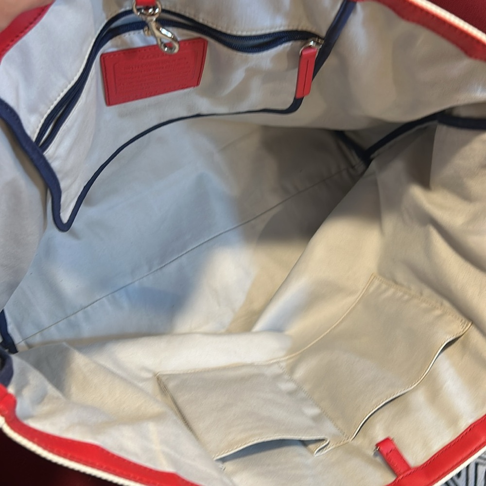 🍍🍍Coach & Saint James Legacy Weekender Canvas Tote - Picture 10 of 13